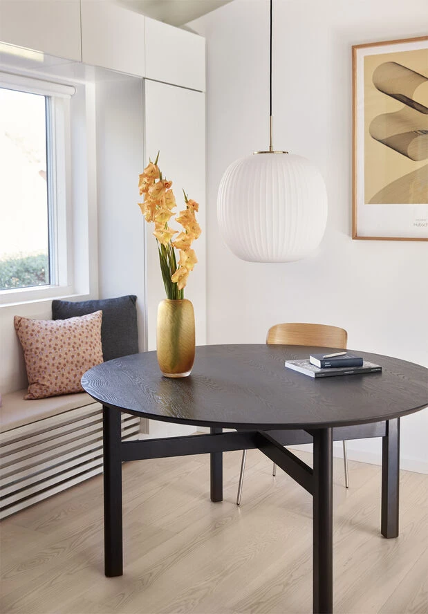 Hübsch Serene Ceiling Lamp Ø42 White Messing/Hvid - Billede 5