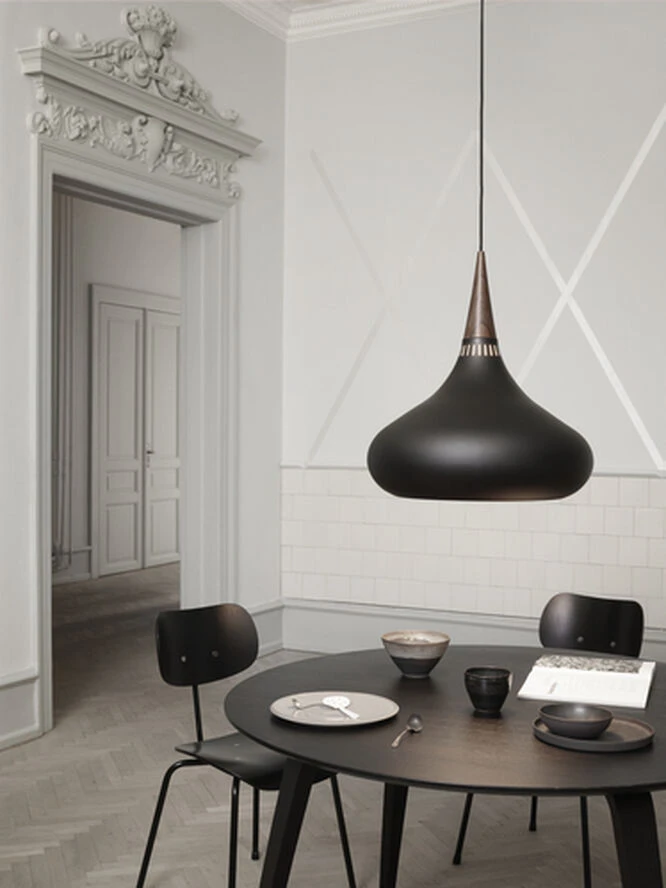 Fritz Hansen Orient™ P2, Black/Rosewood Grå - Billede 3