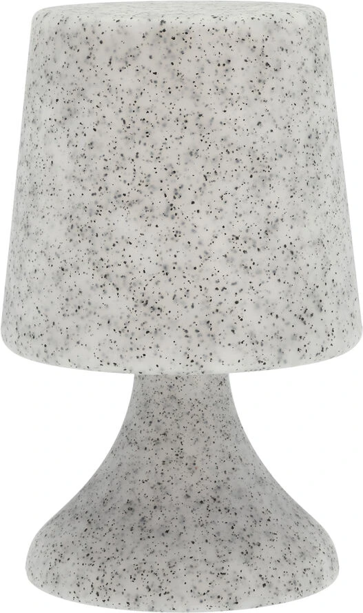 Villa Collection LED Loungelampe Midnat D16 X 25,5 Cm Transparent/Hvid Transparent/Hvid