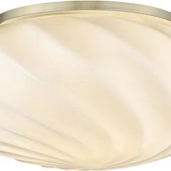 Halo Design Twist Væg/Loft Opal 1xG9 Antik Messing Opal