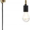Menu Staple Wall Lamp, Brass Brass