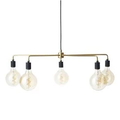 Menu Chambers Chandelier, 76, Brass Brass
