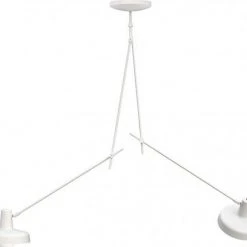 GRUPA Arigato Double Loftlampe Lang Hvid