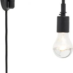 Menu Staple Wall Lamp, Black Sort
