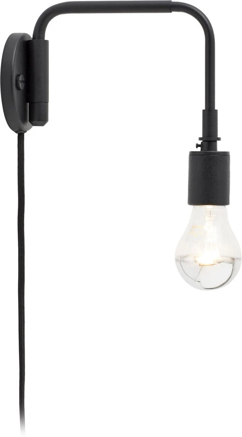 Menu Staple Wall Lamp, Black Sort