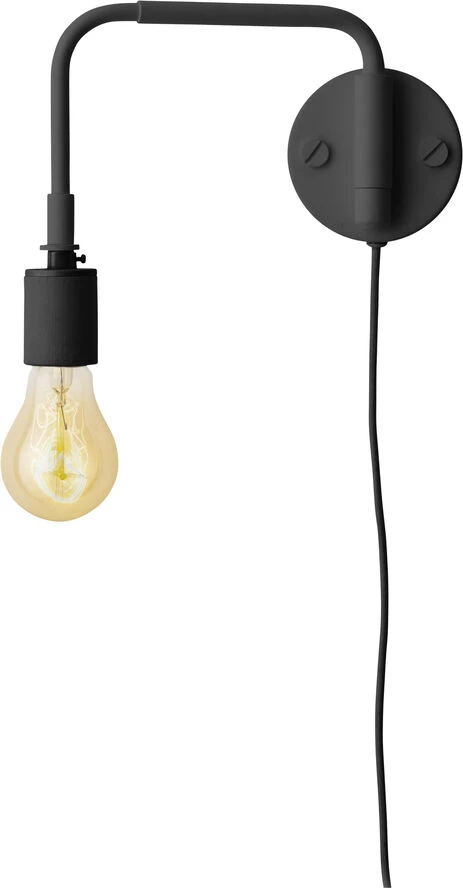 Menu Staple Wall Lamp, Black Sort - Billede 2