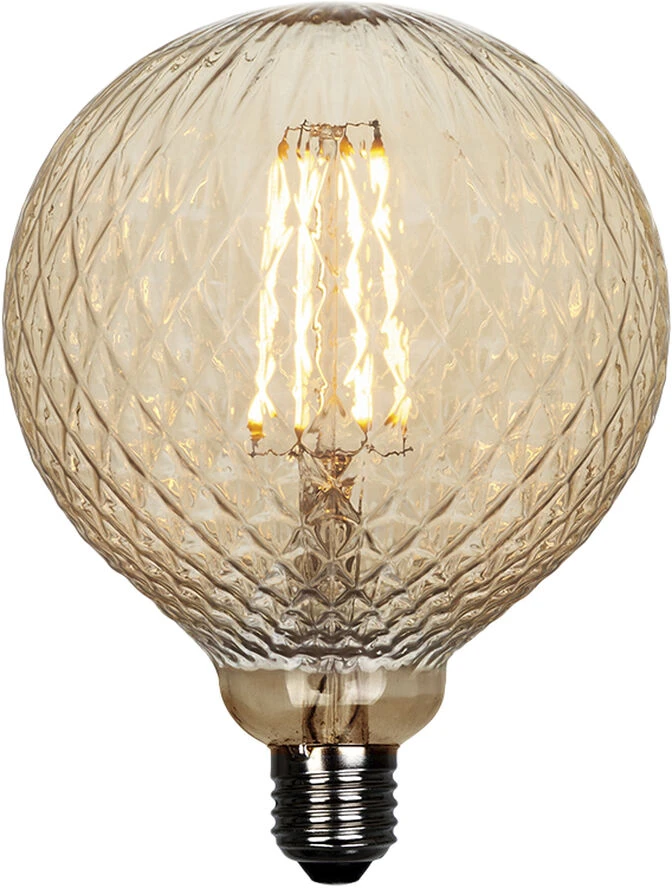 Watt A Lamp COLORS FACET Globe G125 E27 2W Klar