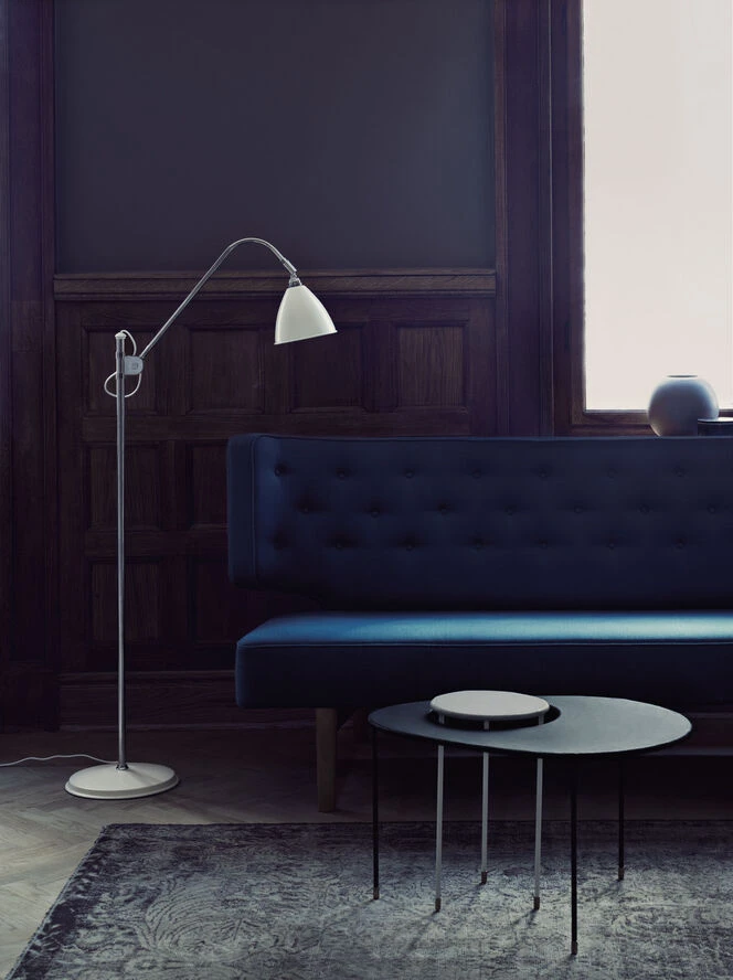 Gubi Bestlite BL3 Gulvlampe Hvid, Krom - Billede 2