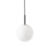 Menu TR Bulb, Pendant, Black W. Matt Opal Bulb Sort