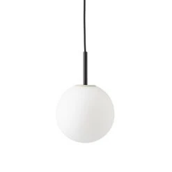 Menu TR Bulb, Pendant, Black W. Matt Opal Bulb Sort