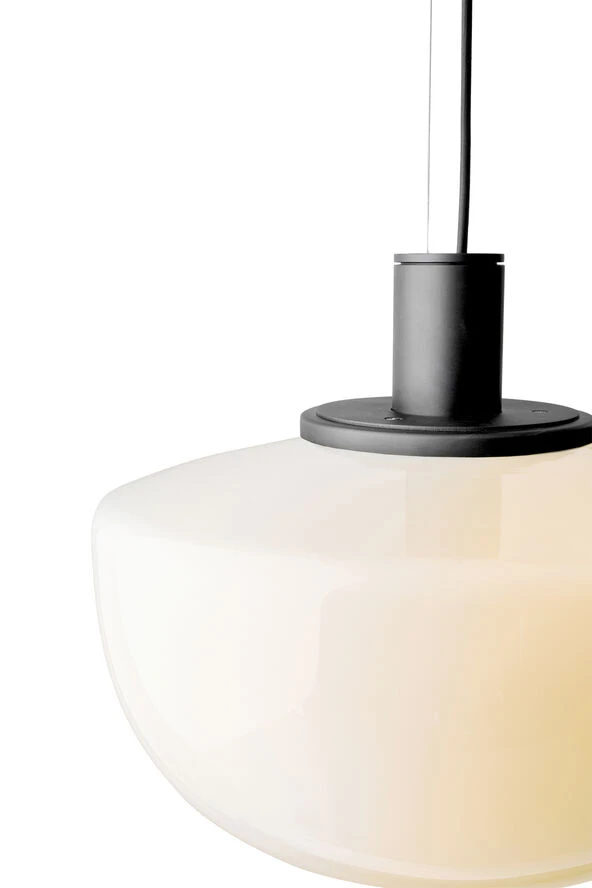 Menu Bank Pendant, Opal Sort / Opal Glas - Billede 3