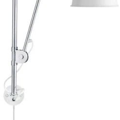 Gubi Bestlite BL5 Væglampe Hvid, Krom