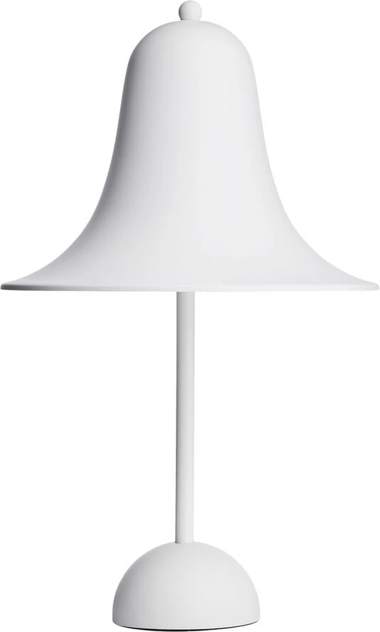 Verpan Pantop Table Lamp Ø23 Matt White