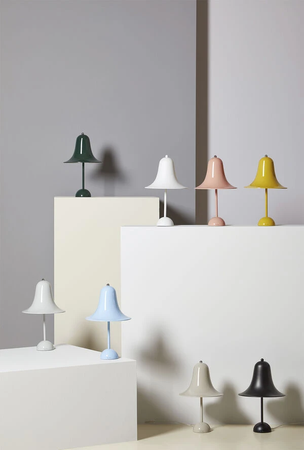 Verpan Pantop Table Lamp Ø23 Matt White - Billede 2