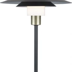 Halo Design Rivoli Bordlampe Sort/messing Messing