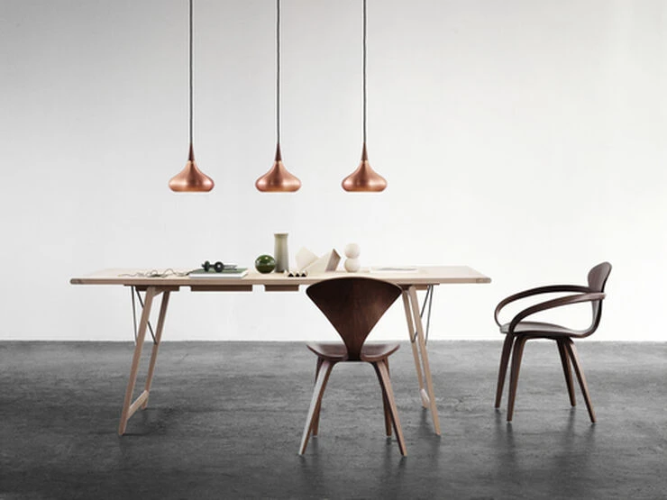 Fritz Hansen Orient™ P1, Copper/Rosewood Sort - Billede 3