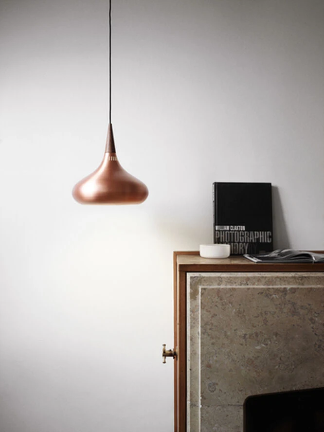 Fritz Hansen Orient™ P1, Copper/Rosewood Sort - Billede 5