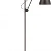 Gubi BL3 Floor Lamp - &Oslash;21 (M) - Black Brass Base Sort