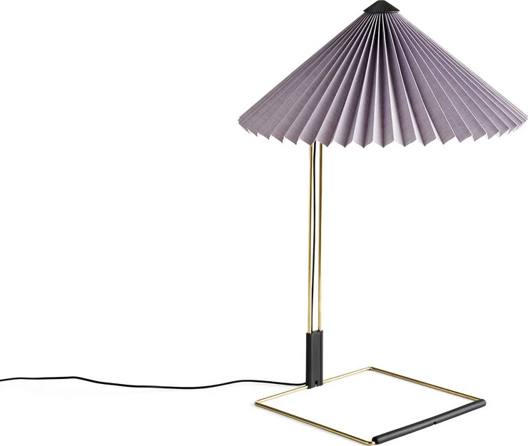 Hay Matin Table Lamp L Magasin Lavender Shade