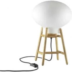 FDB Møbler U4 - Hiti - Bordlampe Sort Ledning