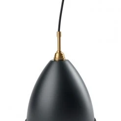 Gubi BL9M Pendantcharcoal Black/brass