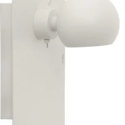 Frandsen Ball VÃ¦glampe Med USB Mat Hvid Mat Hvid