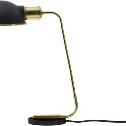 Menu Collister Table Lamp, Polished Brass Brass