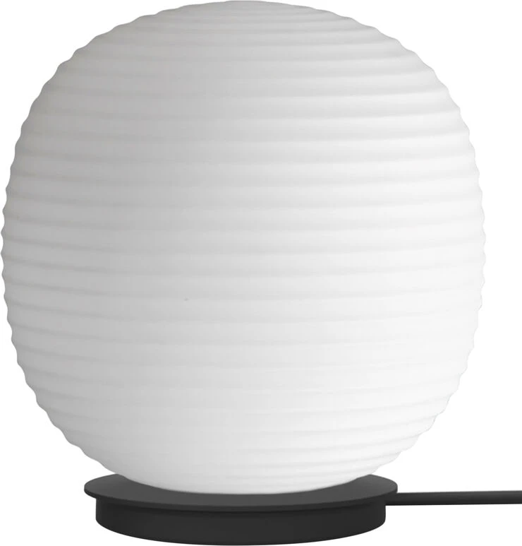 New Works Lantern Globe Table Lamp Ø30 Frosted White