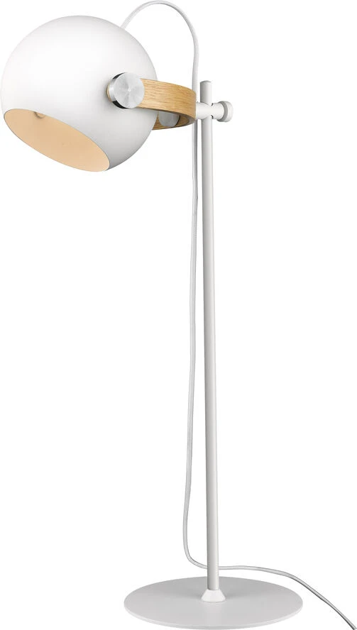 Halo Design D.C Bordlampe Ø18 Hvid/eg Hvid