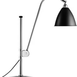 Gubi Bestlite BL1 Bordlampe Sort, Krom