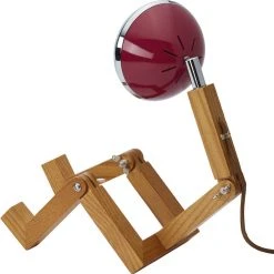 Piffany Mini Mr. Wattson LED Lampe - Cherry Red Rød