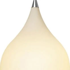 Halo Design DROPS Pendel Ø30 Opal Glas/b-stål