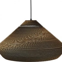 Villa Collection Pendel Pap Brun/sort D48 Brun