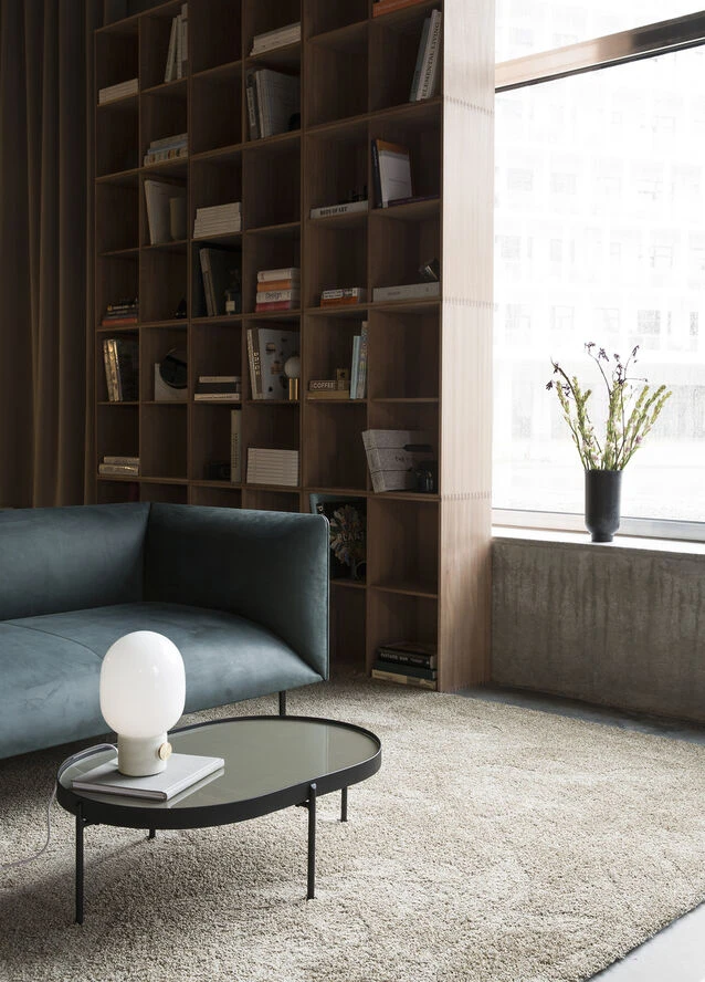 Menu JWDA Concrete Lamp, Light Grey/Brass Grå / Guld - Billede 6