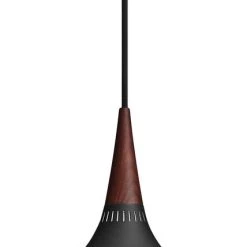 Fritz Hansen Orient™ P1, Black/Rosewood Grå
