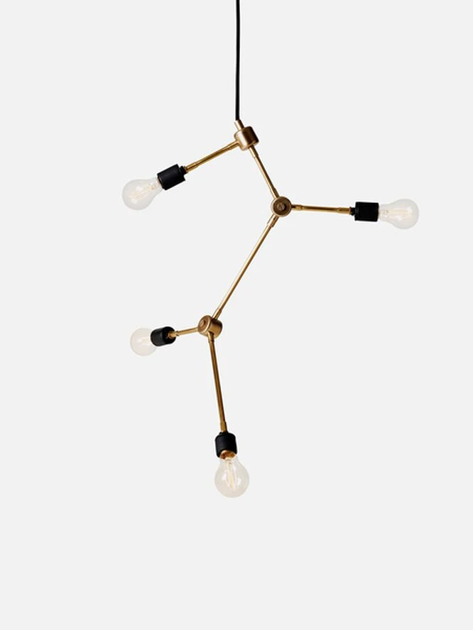 Menu Franklin Chandelier, Brass Messing - Billede 3