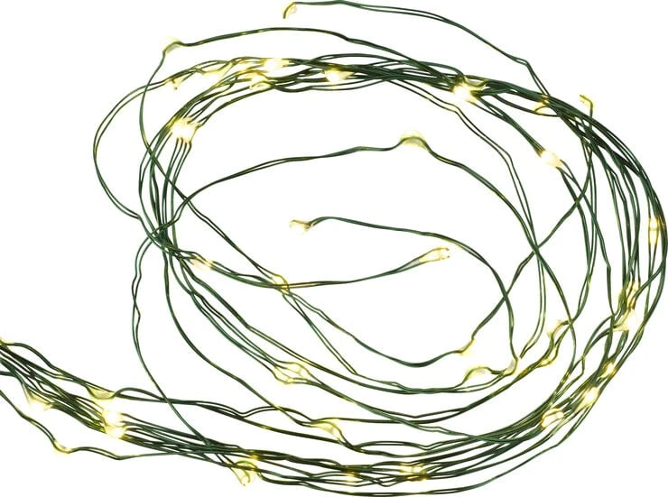 Sirius KNIRKE 15X3,5M LYSKÆDE 500-LYS GRØN Grøn
