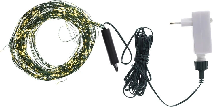 Sirius KNIRKE 15X3,5M LYSKÆDE 500-LYS GRØN Grøn - Billede 2