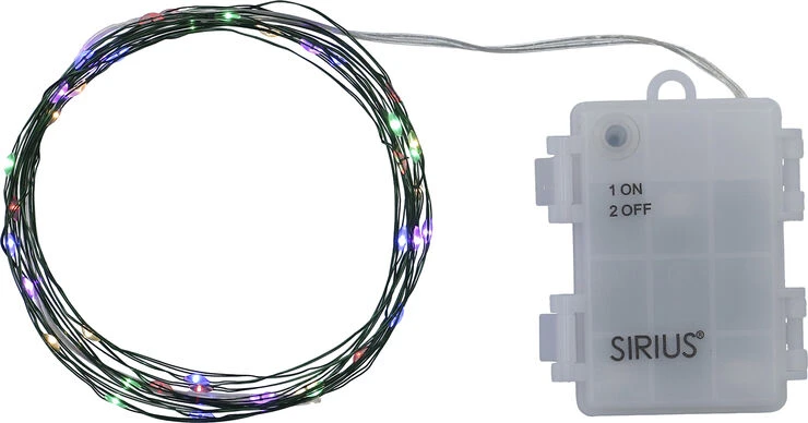 Sirius Knirke, 40L, Multi/Grøn Lyskæde - Billede 3