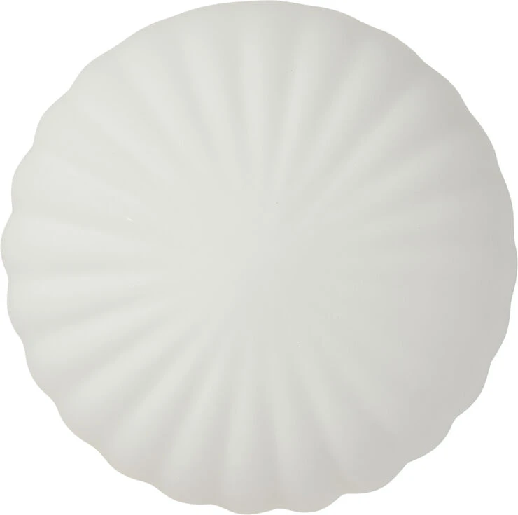 Hübsch Kumu Wall Lamp Ø18 White Messing/Hvid - Billede 2