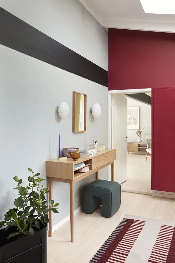 Hübsch Kumu Wall Lamp Ø18 White Messing/Hvid - Billede 3