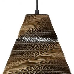 Villa Collection Pendel Pap Brun/sort D22 Brun