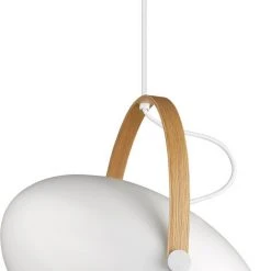 Halo Design D.C Pendel Ø40 Hvid/eg Hvid