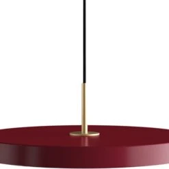 UMAGE Asteria Ruby Red Ø 43x 14 Cm, 2.7m Cordset Rød
