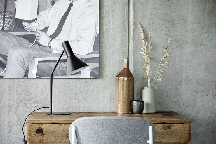 Frandsen Lyss Gulvlampe Black Matt Mat Sort - Billede 4