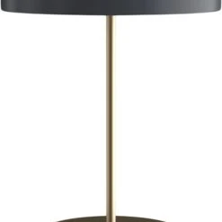 UMAGE Asteria Table Anthracite Grey Med USB Stik Ø31 Cm Mørkegrå