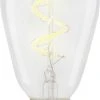 E3light E3 LED Vintage, ST45, E14, 120lm, CL, Spiral 922 D&aelig;mpbar Transparent