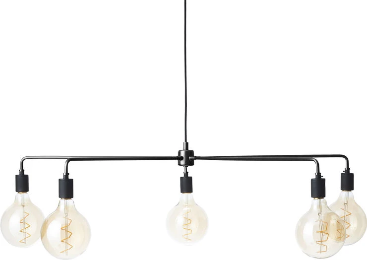 Menu Chambers Chandelier, 96, Black Sort