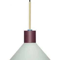 Hübsch Crayon Lamp Blue Blå/Burgundy/Lyseblå/Gul