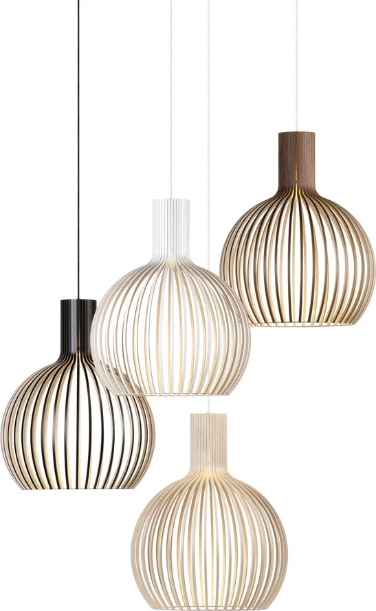 Secto Octo 4241 Pendant Birch Walnut Brun - Billede 2